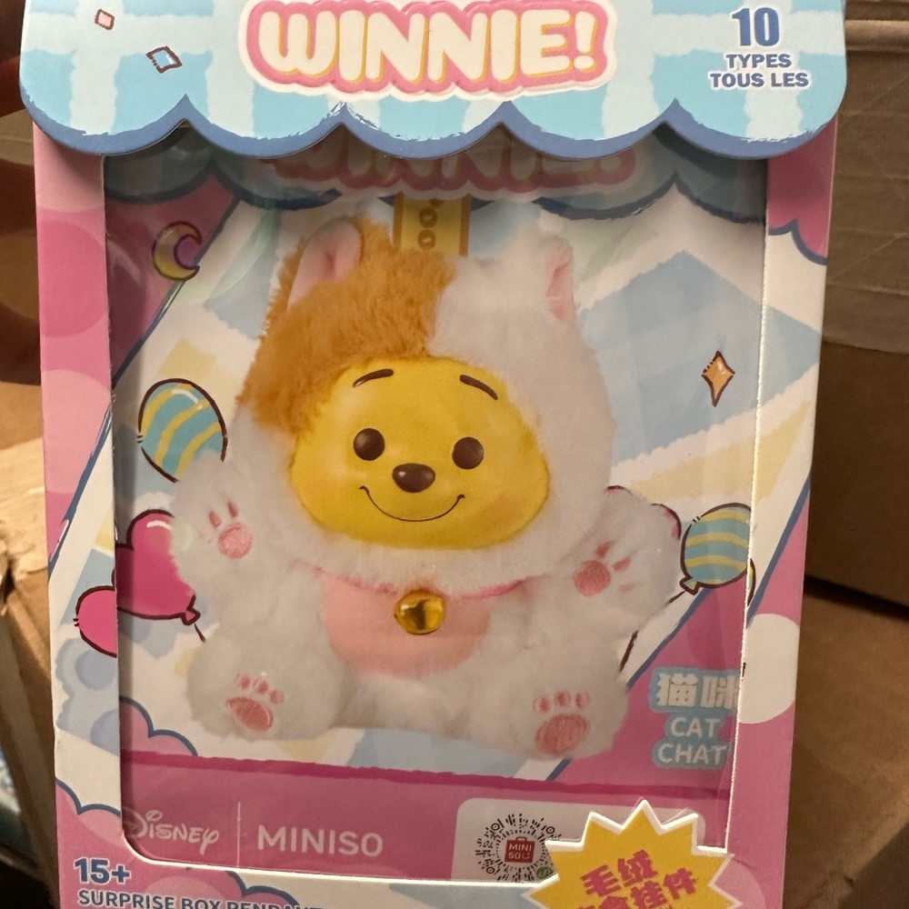 Disney Winnie Plush Toy - Cat